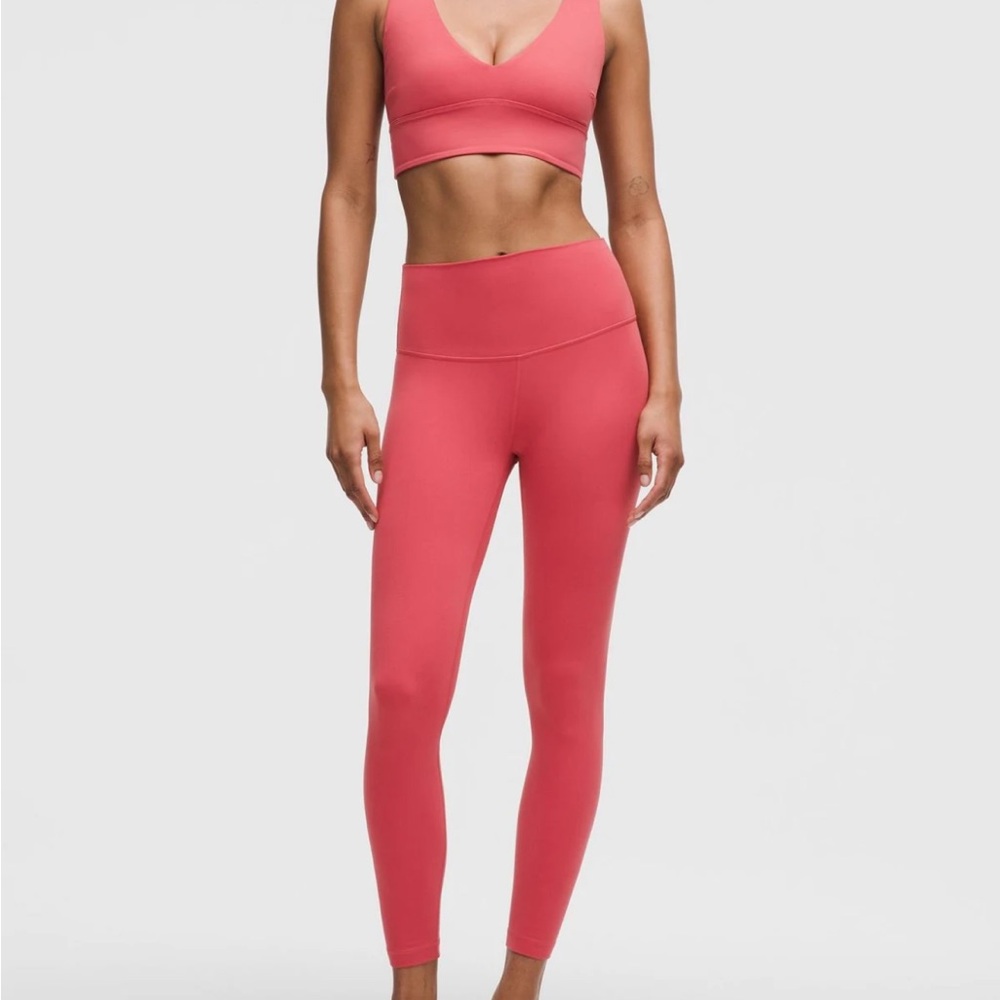 lululemon Align™ High-Rise Pant 25" in Desert Red, size 6